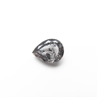 Black speckled pear diamond