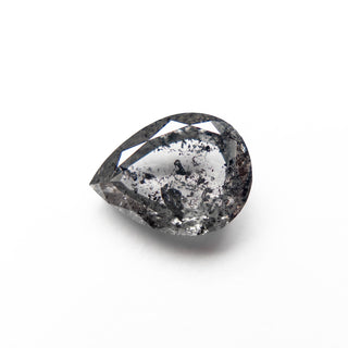 Black speckled pear diamond