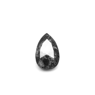 Salt and pepper pear diamond