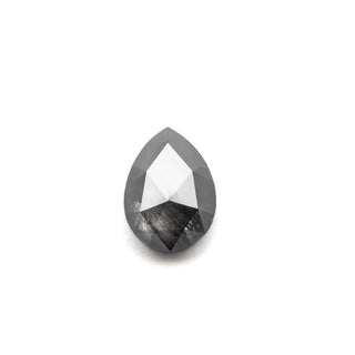 Salt and pepper pear diamond