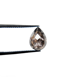 Black speckled pear diamond