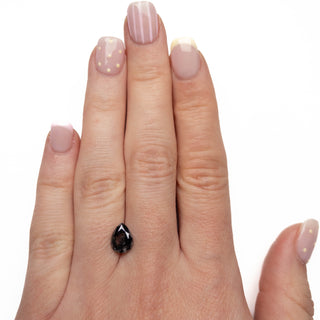 Black pear diamond