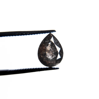 Black speckled pear diamond