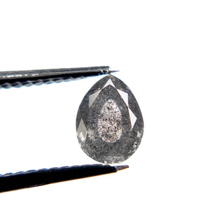 Black speckled pear diamond