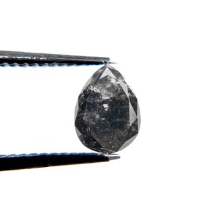 Salt and pepper pear diamond
