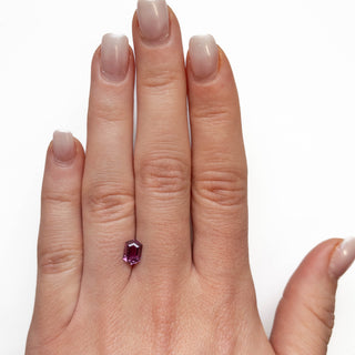 Pink hexagon sapphire
