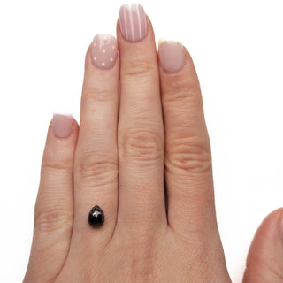 Black pear diamond