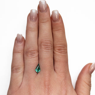 Green kite emerald gemstone