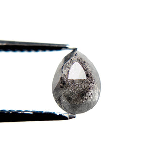 Salt and pepper pear diamond