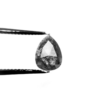 Salt and pepper pear diamond
