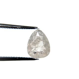 Icy white pear diamond