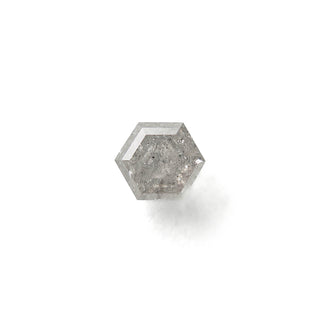 Salt and pepper hexagon diamond