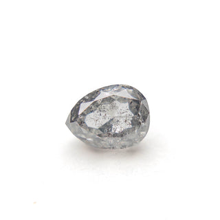 Salt and pepper pear diamond