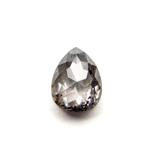 Salt and pepper pear diamond