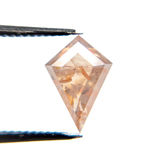 Orange speckled diamond
