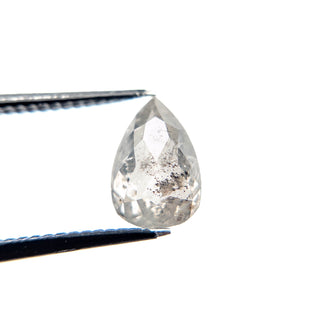 Salt and pepper pear diamond
