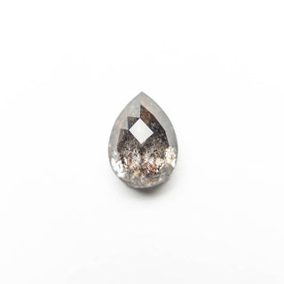 Salt and pepper pear diamond