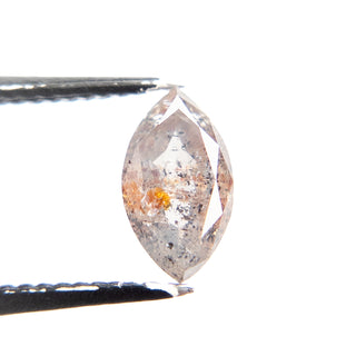 Orange salt and pepper diamond