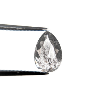 Salt and pepper pear diamond