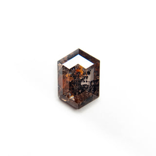 Orange hexagon diamond