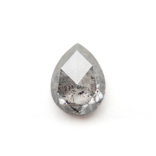 Salt and pepper pear diamond