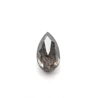 Salt and pepper pear diamond
