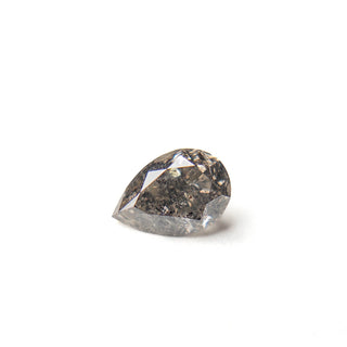 Salt and pepper pear diamond