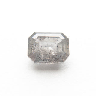 Grey black speckled diamond