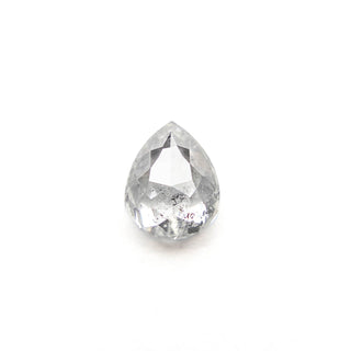 Salt and pepper pear diamond