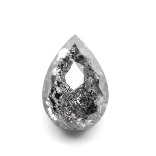Salt and pepper pear diamond