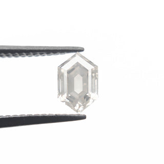 White hexagon diamond