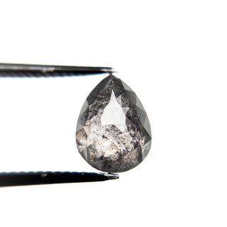 Black salt and pepper pear diamond