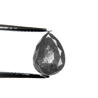 Black speckled pear diamond