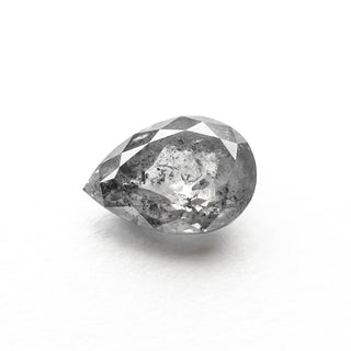 Salt and pepper pear diamond