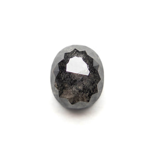 Black oval diamond