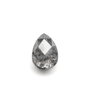 Salt and pepper pear diamond