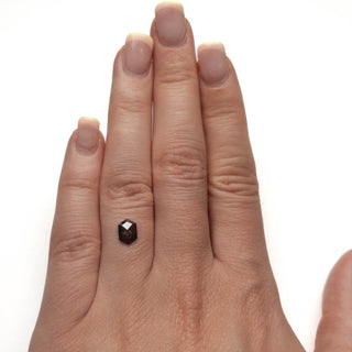 Black hexagon diamond