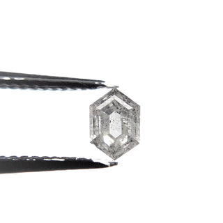 Salt and pepper hexagon diamond