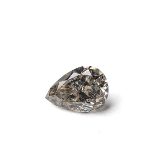 Salt and pepper pear diamond