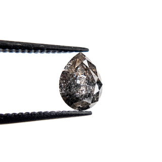 Black speckled pear diamond