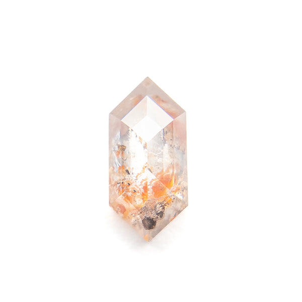Natural salt and pepper diamond