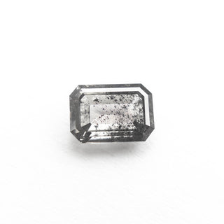 Salt and pepper emerald diamond
