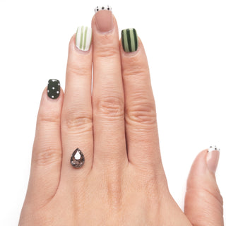 Pear shaped diamond