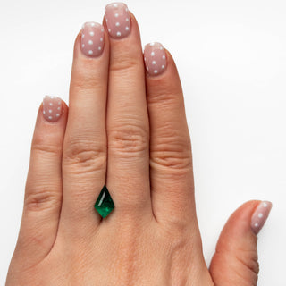Natural green emerald