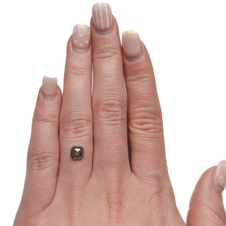 Black speckled square diamond