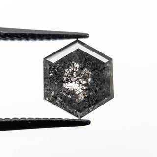 Black hexagon diamond