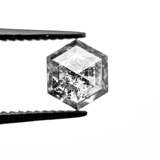 Black speckled diamond