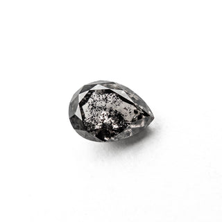 Black speckled pear diamond