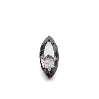 Salt and pepper marquise diamond