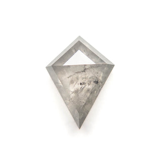 Icy salt and pepper diamond